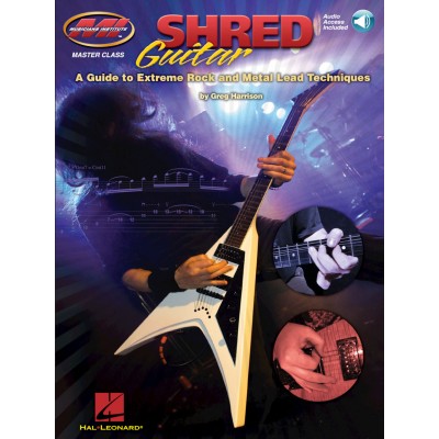 MUSICIANS INSTITUTE SHRED GUIDE EXTREME ROCK METAL LEAD TAB + AUDIO TRACKS - GUITAR