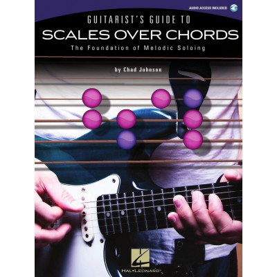 GUITARIST'S GUIDE TO SCALES OVER CHORDS MELODIC SOLOING + AUDIO TRACKS - GUITAR TAB