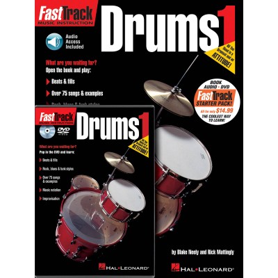 FAST TRACK STARTER PACK DRUMS + AUDIO EN LIGNE/ - DRUMS