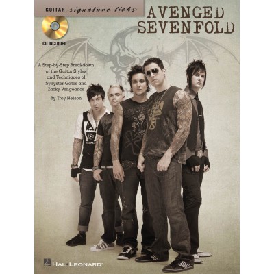 AVENGED SEVENFOLD SIGNATURE LICKS GUITAR TAB + AUDIO TRACKS - GUITAR