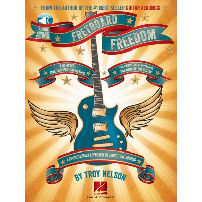 NELSON TROY FRETBOARD FREEDOM GUITAR + AUDIO TRACKS - GUITAR TAB