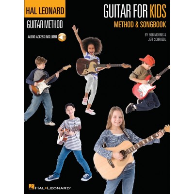 HAL LEONARD HAL LEONARD GUITAR METHOD GUITAR FOR KIDS METHOD AND SONGBOOK PACK + AUDIO TRACKS - GUITAR