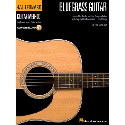 HAL LEONARD GUITAR METHOD - BLUEGRASS GUITAR + AUDIO TRACKS