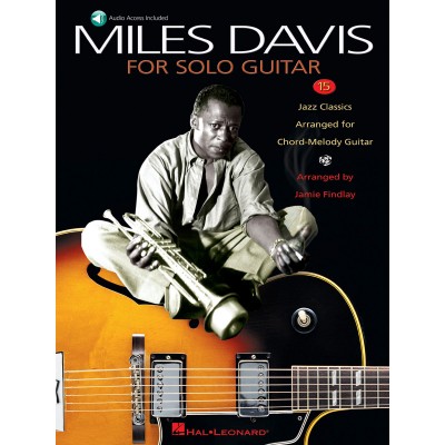 HAL LEONARD DAVIS MILES - 15 JAZZ CLASSICS + AUDIO TRACKS - SOLO GUITAR