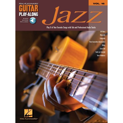 GUITAR PLAY ALONG VOL.16 JAZZ TAB AUDIO TRACKS