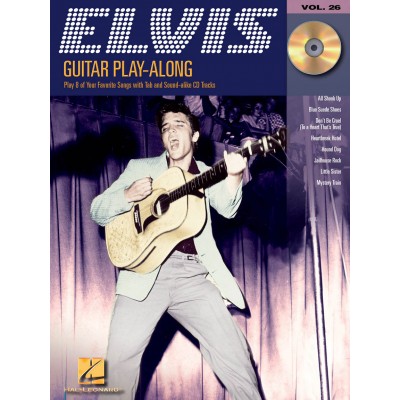 PRESLEY ELVIS - GUITAR PLAY ALONG VOL.26 + AUDIO TRACKS - GUITAR TAB