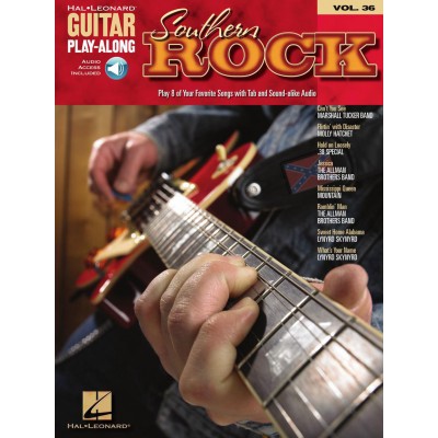 GUITAR PLAY ALONG VOL.36 - SOUTHERN ROCK + AUDIO TRACKS - GUITAR TAB