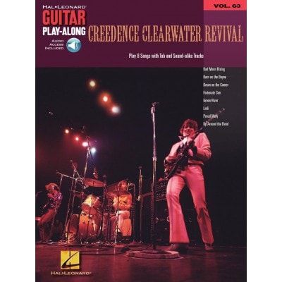 CREEDENCE CLEARWATER REVIVAL - GUITAR PLAY ALONG VOL.63 + AUDIO EN LIGNE - GUITAR TAB