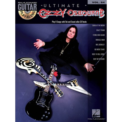 GUITAR PLAY-ALONG VOLUME 64 - OZZY OSBOURNE GUITAR + AUDIO TRACKS - GUITAR TAB