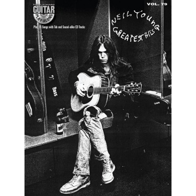 GUITAR PLAY ALONG VOLUME 79 YOUNG NEIL GREATEST HITS + AUDIO TRACKS - GUITAR TAB