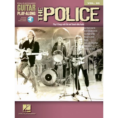 POLICE - GUITAR PLAY ALONG VOL.085 + AUDIO TRACKS - GUITAR TAB
