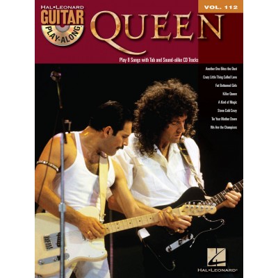 GUITAR PLAY ALONG VOL.112 QUEEN TAB + AUDIO TRACKS