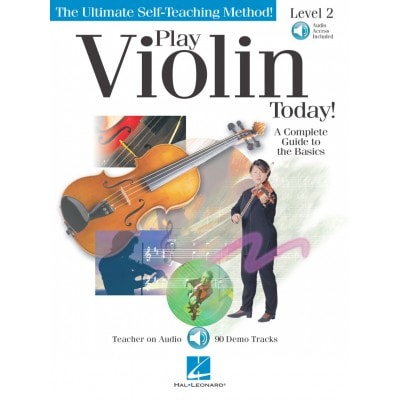 PLAY VIOLIN TODAY! LEVEL 2 THE BASICS + AUDIO TRACKS - VIOLIN