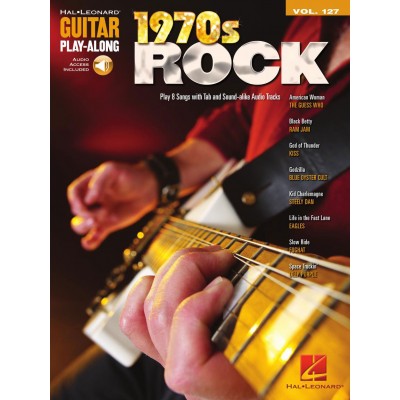 GUITAR PLAY ALONG VOL.127 1970'S ROCK + AUDIO TRACKS