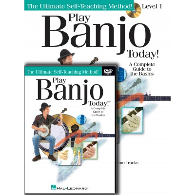 PLAY BANJO TODAY! BEGINNERS PACK LEVEL 1 + AUDIO EN LIGNE/ - BANJO