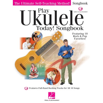 HAL LEONARD PLAY UKULELE TODAY! SONGBOOK + AUDIO TRACKS - UKULELE