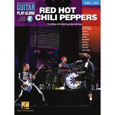 GUITAR PLAY ALONG VOLUME 153 - RED HOT CHILI PEPPERS + AUDIO TRACKS - GUITAR