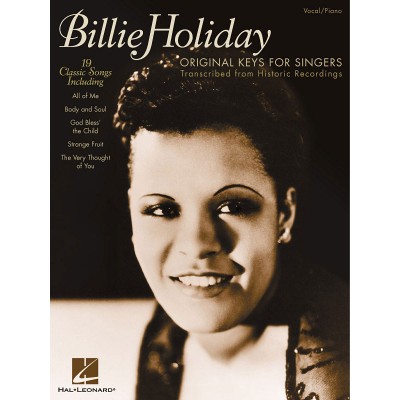 BILLIE HOLIDAY – ORIGINAL KEYS FOR SINGERS - VOIX & PIANO