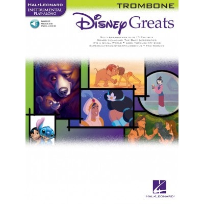 DISNEY GREATS + AUDIO TRACKS - TROMBONE