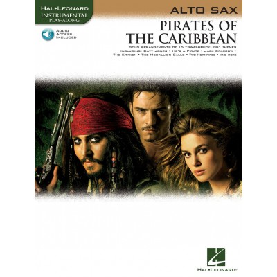 KLAUS BADELT PIRATES OF THE CARIBBEAN + AUDIO TRACKS - ALTO SAXOPHONE