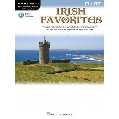 INSTRUMENTAL PLAY-ALONG - IRISH FAVORITES + AUDIO TRACKS - FLUTE