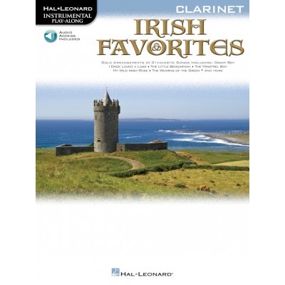 INSTRUMENTAL PLAYALONG - IRISH FAVORITES + AUDIO EN LIGNE - CLARINET