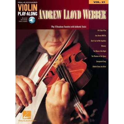HAL LEONARD Violin Play Along Volume 21 - Lloyd Webber Andrew + Audio En Ligne - Violin