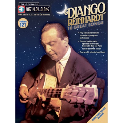 HAL LEONARD REINHARDT D. - JAZZ PLAY ALONG VOL.121 + AUDIO TRACKS - Bb, Eb, C INSTRUMENTS