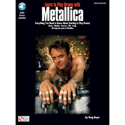 METALLICA - LEARN TO PLAY DRUMS + AUDIO EN LIGNE
