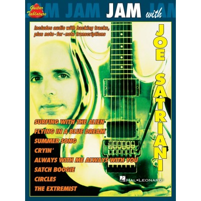 JAM WITH JOE SATRIANI + AUDIO TRACKS - GUITAR TAB