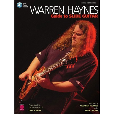 HAL LEONARD WARREN HAYNES GUIDE TO THE SLIDE GUITAR + AUDIO TRACKS - GUITAR