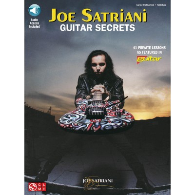 CHERRY LANE SATRIANI JOE - GUITAR SECRETS + AUDIO TRACKS - GUITARE TAB