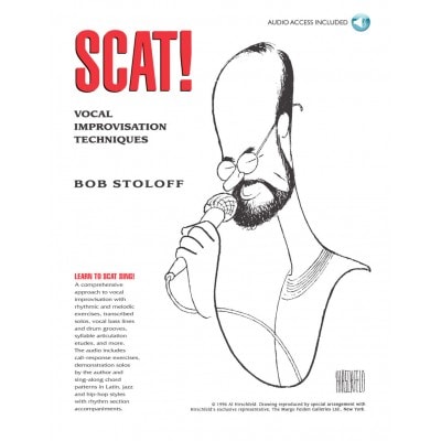 MUSIC SALES STOLOFF B. - SCAT VOCAL IMPROVISATION + AUDIO TRACKS