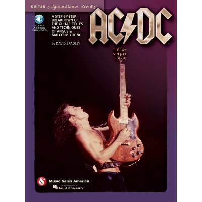 AC/DC GUITAR SIGNATURE LICKS GUITAR STYLES TECHNIQUES + AUDIO TRACKS - GUITAR