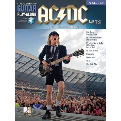 GUITAR PLAY ALONG VOLUME 149 AC/DC HITS GUITAR + AUDIO TRACKS - GUITAR TAB