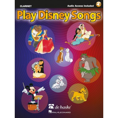  Play Disney Songs - Clarinette + Cd 