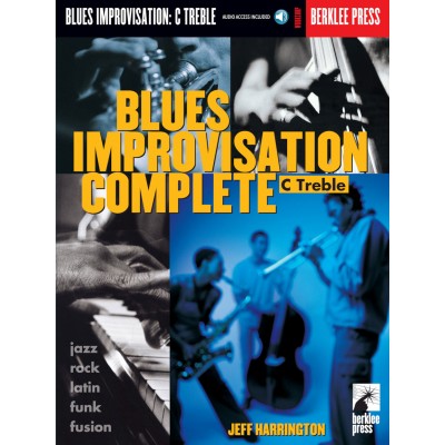 HAL LEONARD BLUES IMPROVISATION COMPLETE C TREBLE + AUDIO EN LIGNE - C INSTRUMENTS
