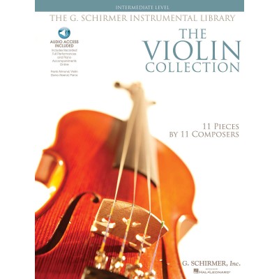 SCHIRMER VIOLIN COLLECTION + AUDIO TRACKS, INTERMEDIATE LEVEL
