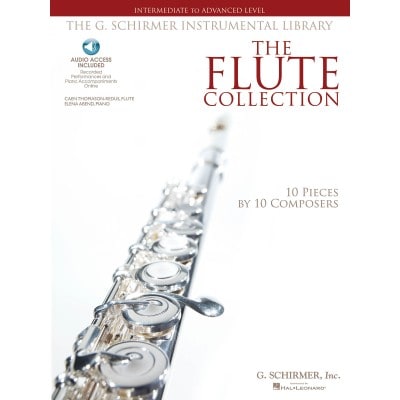 FLUTE COLLECTION + CD, INTERMEDIATE TO ADVANCED LEVEL - FLUTE, PIANO