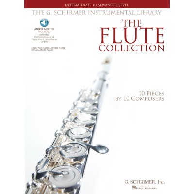 SCHIRMER FLUTE COLLECTION + AUDIO TRACKS, INTERMEDIATE TO ADVANCED LEVEL