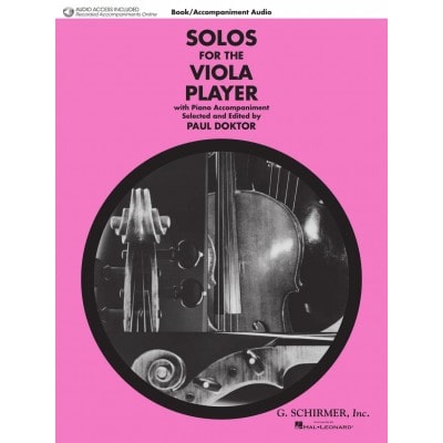 SOLOS FOR THE VIOLA PLAYER + AUDIO EN LIGNE - VIOLA