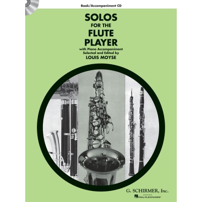 SOLOS FOR THE FLUTE PLAYER + AUDIO TRACKS - FLUTE