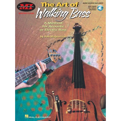 MAGNUSSON BOB - THE ART OF WALKING BASS + AUDIO TRACKS