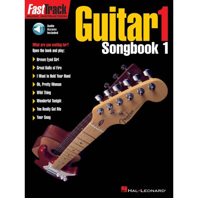 FAST TRACK GUITAR - LEVEL 1 SONGBOOK VOL.1 + AUDIO TRACKS - GUITAR TAB