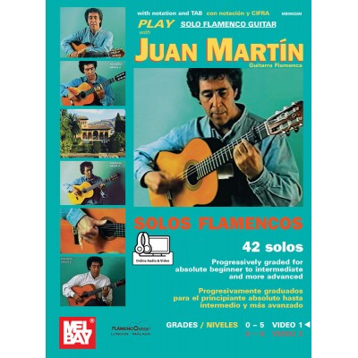 MEL BAY JUAN MARTIN - SOLOS FLAMENCOS (+ AUDIO TRACKS & )