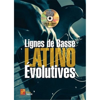 TAUZIN BRUNO - LIGNES DE BASSE LATINO EVOLUTIVES + CD 
