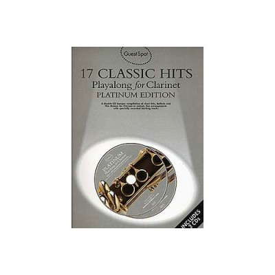 GUEST SPOT 17 CLASSIC HITS PLATINIUM CLARINET AUDIO TRACKS
