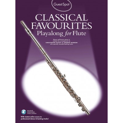 GUEST SPOT - CLASSICAL FAVOURITES + 2AUDIO TRACKS - FLUTE