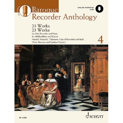  Bowman P./ Heyens G. - Baroque Recorder Anthology Vol.4 + Cd