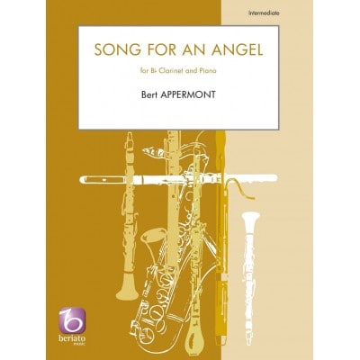 BERIATO MUSIC APPERMONT - SONG FOR AN ANGEL - CLARINET SIB AND PIANO